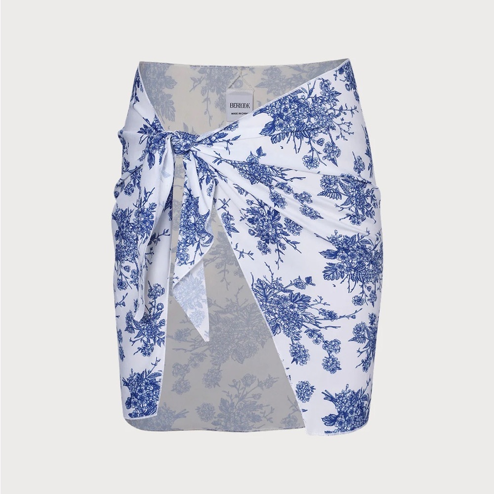 Berlook Floral Cover-Up Skirt
